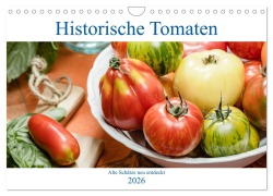 Cover-Bild zum Titel 'Historische Tomaten - Alte Schätze neu entdeckt (Wandkalender 2026 DIN A4 quer), CALVENDO Monatskalender' von 'Dieter Meyer'