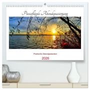 Poesieflügels Abendspaziergang (hochwertiger Premium Wandkalender 2026 DIN A2 quer), Kunstdruck in Hochglanz - Grit Roß/Poesieflügel