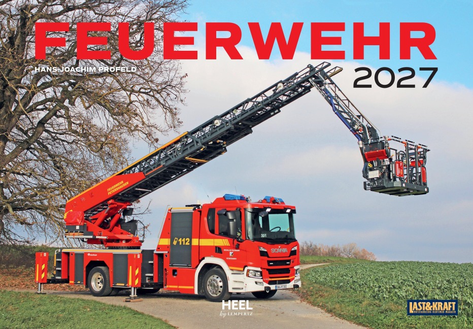 Feuerwehr Kalender 2027 Wandkalender - Hans-Joachim Profeld