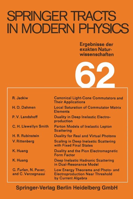 Photon-Hadron Interactions I - Gerhard Höhler, Atsushi Fujimori, Johann Kühn, Thomas Müller, Frank Steiner
