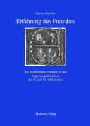 Cover-Bild zum Titel 'Erfahrung des Fremden' von 'Marina Münkler'