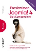 Cover-Bild zum Titel 'Praxiswissen Joomla! 4' von 'Tim Schürmann'