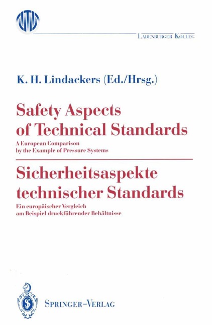 Safety Aspects of Technical Standards / Sicherheitsaspekte technischer Standards - 