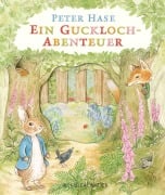 Cover-Bild zum Titel 'Peter Hase Ein Guckloch-Abenteuer' von 'Beatrix Potter'