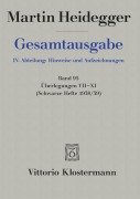 Cover-Bild zum Titel 'Überlegungen VII - XI' von 'Martin Heidegger'