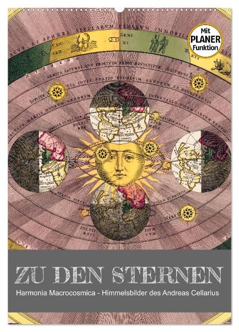 Zu den Sternen - mit Planerfunktion (Wandkalender 2024 DIN A2 hoch), CALVENDO Monatskalender - Babette Reek