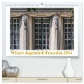 Wiener Jugendstil-Fassaden (hochwertiger Premium Wandkalender 2024 DIN A2 quer), Kunstdruck in Hochglanz - Werner Braun