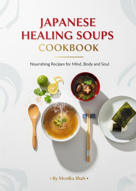 Japanese Healing Soups Cookbook: Nourishing Recipes for Mind, Body, and Soul - Monika Shah