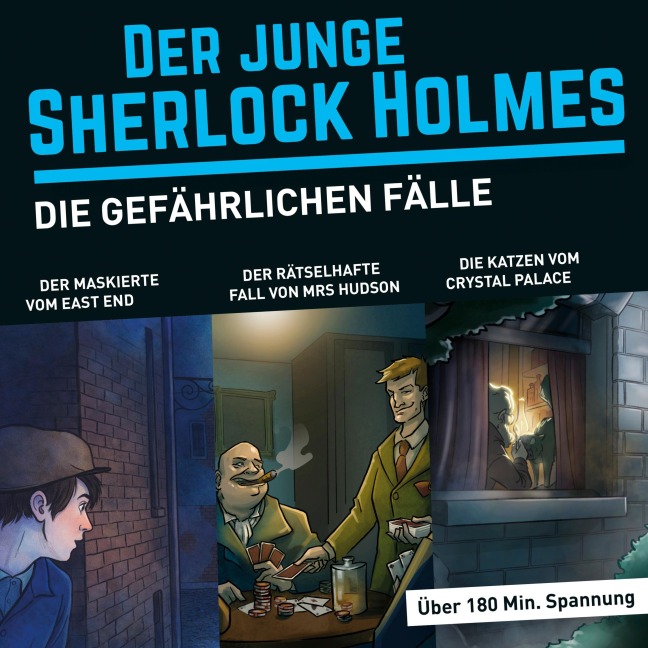 Der junge Sherlock Holmes, Die gefährlichen Fälle (Themen-Box), Folgen 1, 7, 24 - David Bredel, Florian Fickel