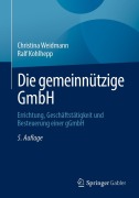 Cover-Bild zum Titel 'Die gemeinnützige GmbH' von 'Christina Weidmann, Ralf Kohlhepp'