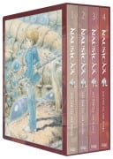 Cover-Bild zum Titel 'Nausicaä aus dem Tal der Winde, Doppelband-Edition Bände 1-4 im Schuber' von 'Hayao Miyazaki'