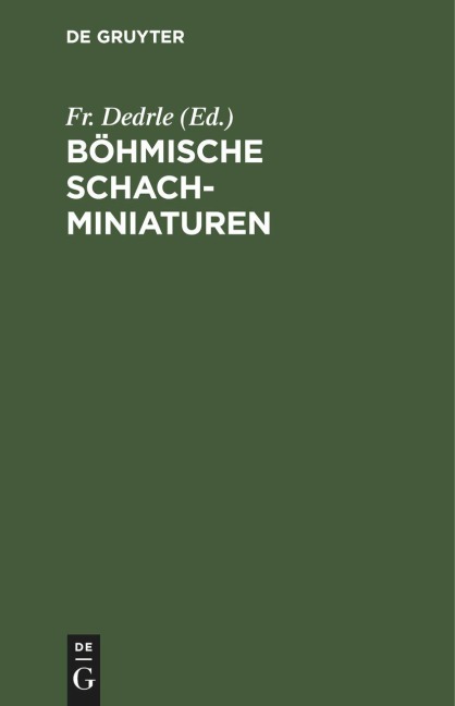 Böhmische Schachminiaturen - 