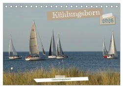 Cover-Bild zum Titel 'Kühlungsborn Geburtstagsplaner (Tischkalender 2026 DIN A5 quer), CALVENDO Monatskalender' von 'Anja Bagunk'