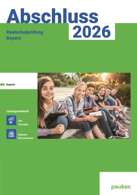 Abschluss 2026 - Realschule Bayern - Lösungsband - Englisch - 