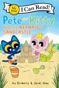 Cover-Bild zum Titel 'Pete the Kitty and the Mermaid's Sandcastle' von 'James Dean, Kimberly Dean'