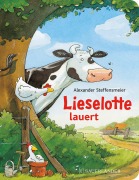 Cover-Bild zum Titel 'Lieselotte lauert (Pappbilderbuch)' von 'Alexander Steffensmeier'