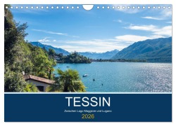 Cover-Bild zum Titel 'Tessin, zwischen Lago Maggiore und Lugano (Wandkalender 2026 DIN A4 quer), CALVENDO Monatskalender' von 'Custompix. de Custompix. de'