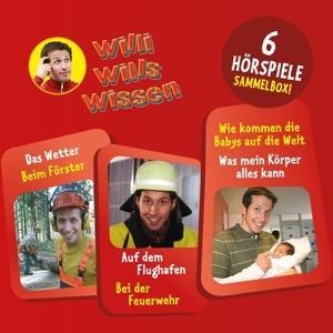 Willi Wills Wissen-(4)Sammelbox Mit 6 Hörspielen - Willi Wills Wissen
