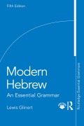 Cover-Bild zum Titel 'Modern Hebrew' von 'Lewis Glinert'