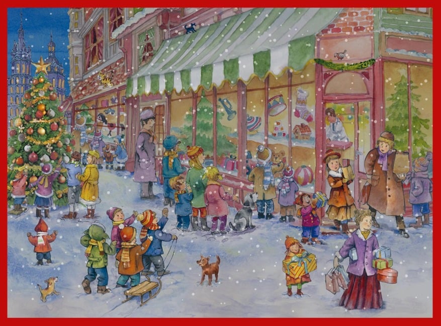 Adventskalender "Am Spielzeugladen" - P. Piotre