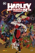 Cover-Bild zum Titel 'Harley devasta l'universo DC. Harley Quinn' von 'Frank Tieri'