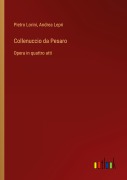 Cover-Bild zum Titel 'Collenuccio da Pesaro' von 'Pietro Lorini, Andrea Lepri'