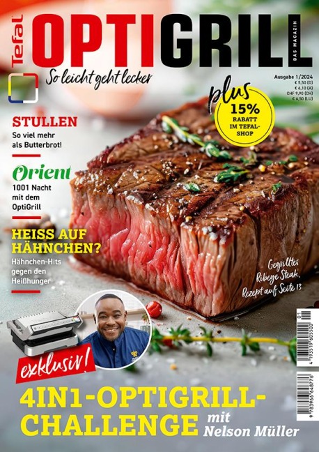 Tefal OptiGrill Magazin: So leicht geht lecker - 