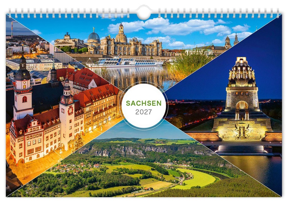 Kalender Sachsen 2027 - Peter Schubert