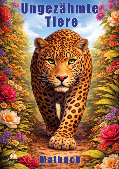 Ungezähmte Tiere Malbuch für Erwachsene mit 50 schönen Ausmalmotiven - Josef Mickey Müller