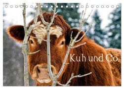 Kuh und Co. (Tischkalender 2026 DIN A5 quer), CALVENDO Monatskalender - E. Ehmke