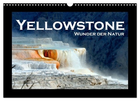 Yellowstone - Wunder der Natur (Wandkalender 2025 DIN A3 quer), CALVENDO Monatskalender - Robert Styppa