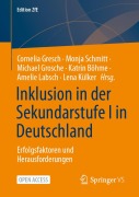 Cover-Bild zum Titel 'Inklusion in der Sekundarstufe I in Deutschland' von ''