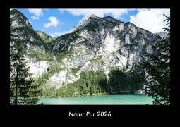 Cover-Bild zum Titel 'Natur Pur 2026 Fotokalender DIN A3' von 'Tobias Becker'