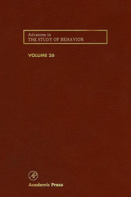 Advances in the Study of Behavior - 