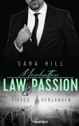 Cover-Bild zum Titel 'Manhattan Law & Passion - Tiefes Verlangen' von 'Sara Hill'