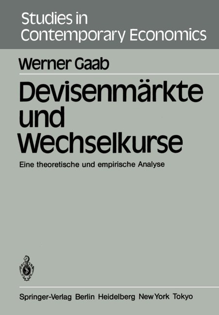 Devisenmärkte und Wechselkurse - W. Gaab