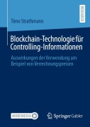 Cover-Bild zum Titel 'Blockchain-Technologie für Controlling-Informationen' von 'Timo Strathmann'