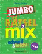 Cover-Bild zum Titel 'Der große Rätselmixjumbo - schnell und leicht 3' von 'Eberhard Krüger'