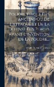 Cover-Bild zum Titel 'Poliorcétique Des Anciens Ou De L'attaque Et De La Défense Des Places Avant L'invention De La Poudre...' von ''