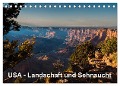 USA ¿ Landschaft und Sehnsucht (Tischkalender 2025 DIN A5 quer), CALVENDO Monatskalender - Thomas Jansen
