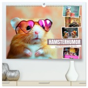 Cover-Bild zum Titel 'Hamsterhumor - Kleine Zuckerschnute, aber oho (hochwertiger Premium Wandkalender 2026 DIN A2 quer), Kunstdruck in Hochglanz' von 'Melanie Viola'
