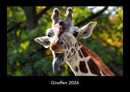 Cover-Bild zum Titel 'Giraffen 2026 Fotokalender DIN A3' von 'Tobias Becker'