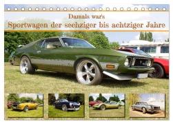 Cover-Bild zum Titel 'Damals war's - Sportwagen der sechziger bis achtziger Jahre (Tischkalender 2026 DIN A5 quer), CALVENDO Monatskalender' von 'Stoerti-Md Stoerti-Md'