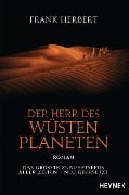 Cover-Bild zum Titel 'Der Herr des Wüstenplaneten' von 'Frank Herbert'