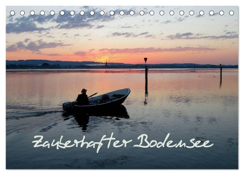 Zauberhafter Bodensee (Tischkalender 2025 DIN A5 quer), CALVENDO Monatskalender - Christine Horn