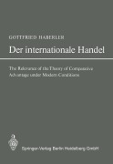 Der Internationale Handel - Gottfried Haberler