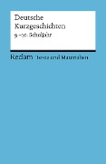 Deutsche Kurzgeschichten 9. - 10. Schuljahr - 