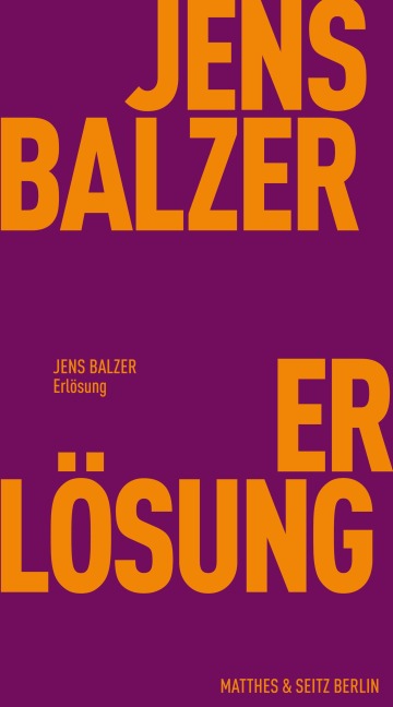 Erlösung - Jens Balzer