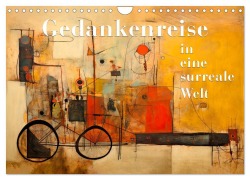 Cover-Bild zum Titel 'Gedankenreise in eine surreale Welt (Wandkalender 2026 DIN A4 quer), CALVENDO Monatskalender' von 'Erich Krätschmer'