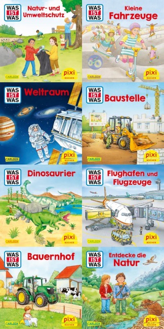 Pixi-Box 296: Pixi zeigt dir WAS IST WAS (8x8 Exemplare) - 